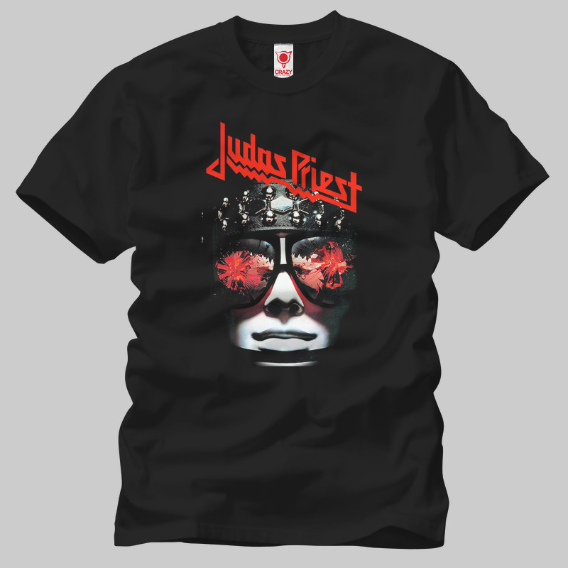 TSEC140701, Crazy, Judas Priest: Hell Bent, Baskılı Erkek Tişört