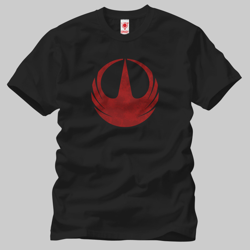 TSEC145001, Crazy, Star Wars: Rebel Alliance, Baskılı Erkek Tişört