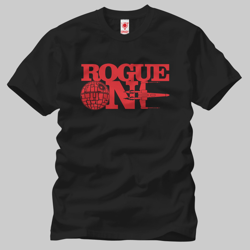 TSEC146901, Crazy, Star Wars: Rogue One, Baskılı Erkek Tişört