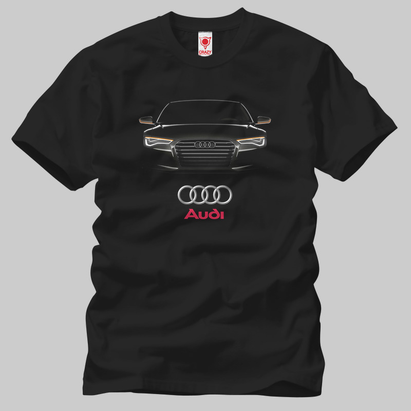 TSEC169601, Crazy, Audi Rs7, Baskılı Erkek Tişört