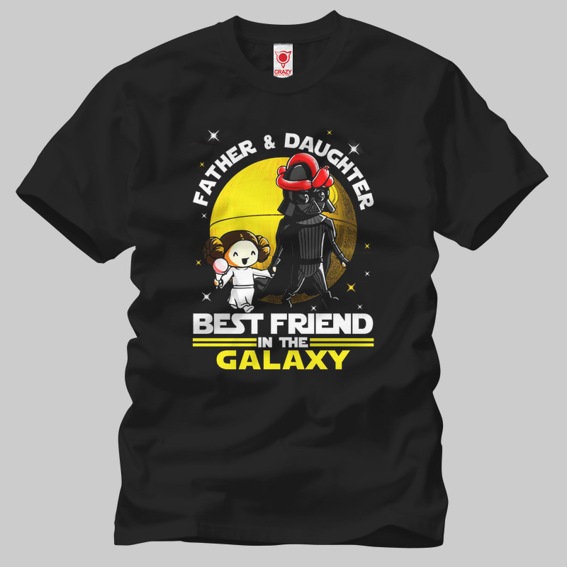 TSEC176701, Crazy, Best Friend In The Galaxy, Baskılı Erkek Tişört