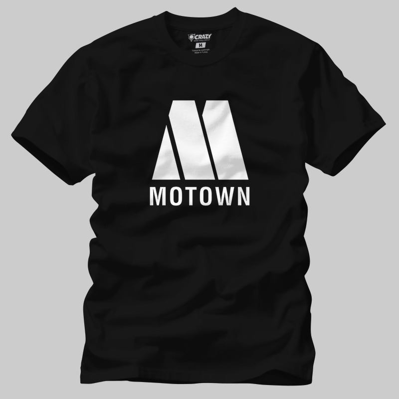 TSEC245301, Crazy, Motown Logo, Baskılı Erkek Tişört