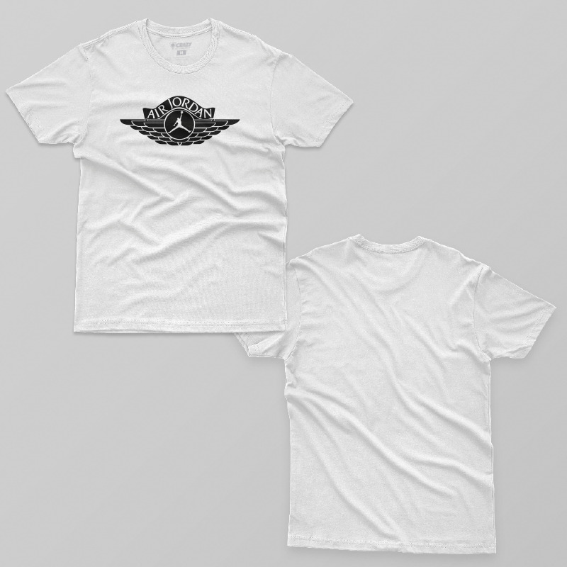 TSEC266706, Crazy, NBA Jordan First Logo, Baskılı Erkek Tişört