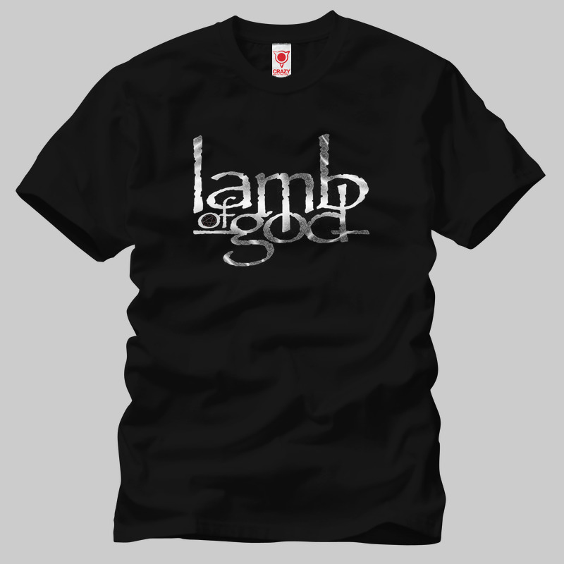 TSEC309201, Crazy, Lamb Of God Logo, Baskılı Erkek Tişört