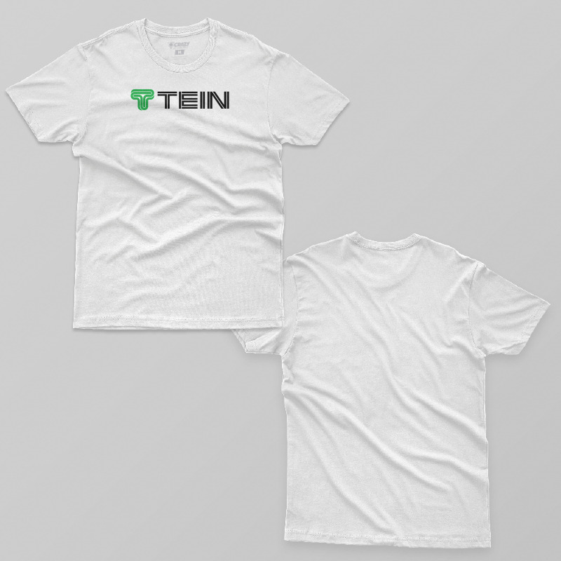 TSEC319006, Crazy, Jdm Tein Logo, Baskılı Erkek Tişört