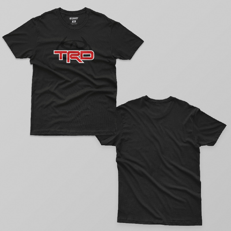 TSEC325301, Crazy, Trd Devil Logo, Baskılı Erkek Tişört