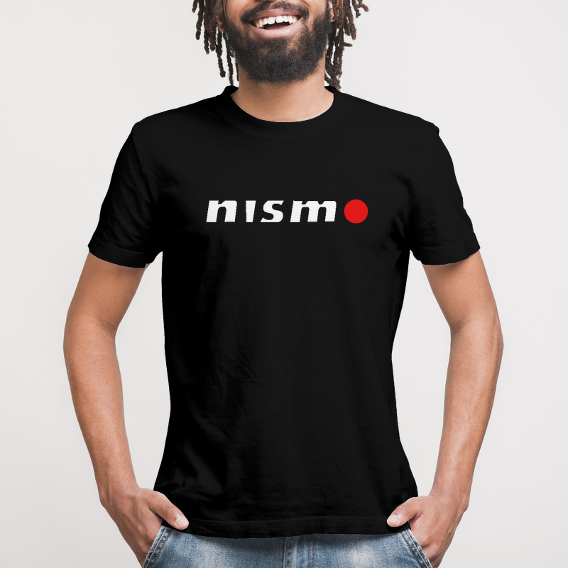 TSEC328001, Crazy, Nismo Japan Logo, Baskılı Erkek Tişört