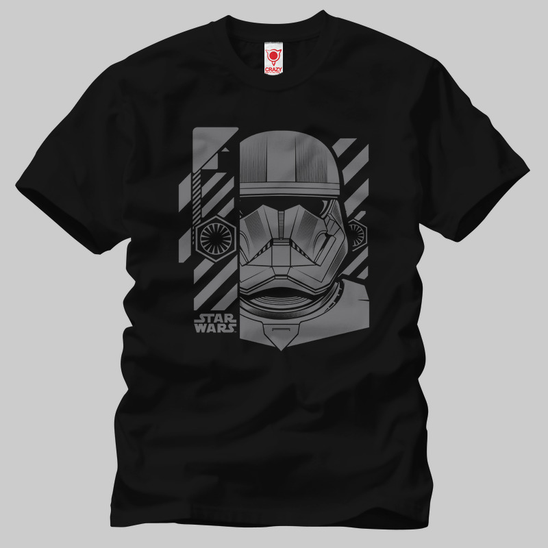 TSEC335401, Crazy, Industrial Style Sith Trooper, Baskılı Erkek Tişört