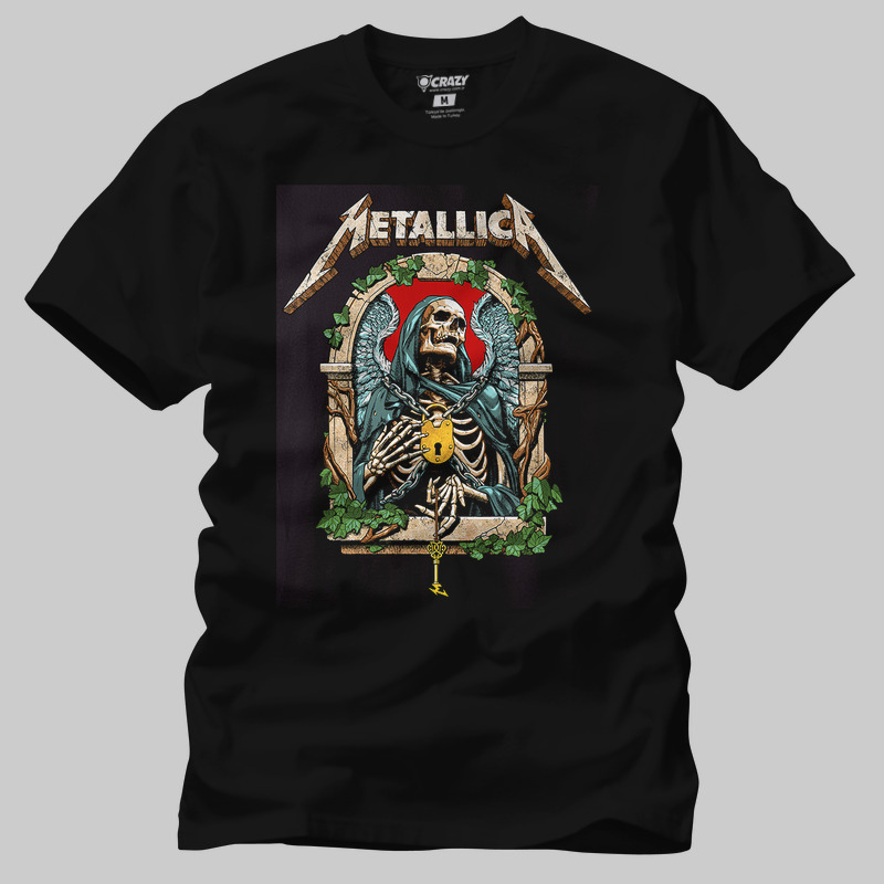 TSEC431101, Crazy, Metallica Month Of Giving 2022, Baskılı Erkek Tişört
