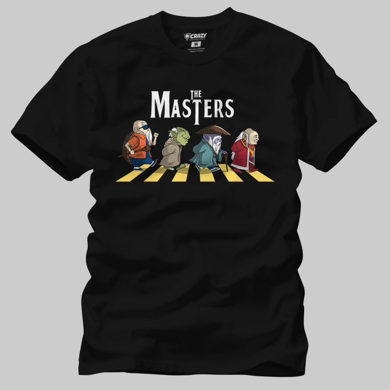 TSEC432501, Crazy, The Masters, Baskılı Erkek Tişört