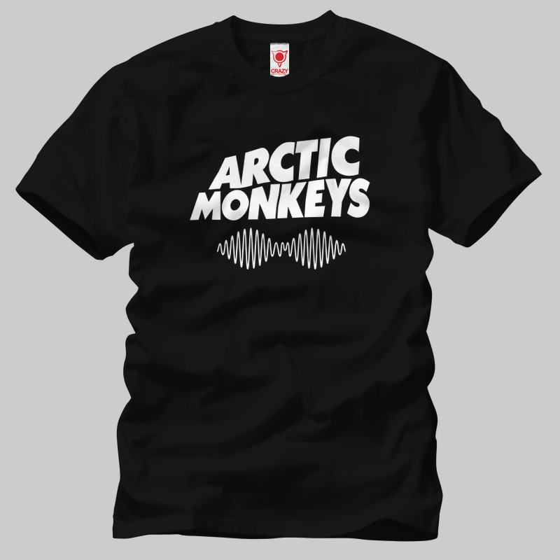 TSEC036901, Crazy, Arctic Monkeys, Baskılı Erkek Tişört