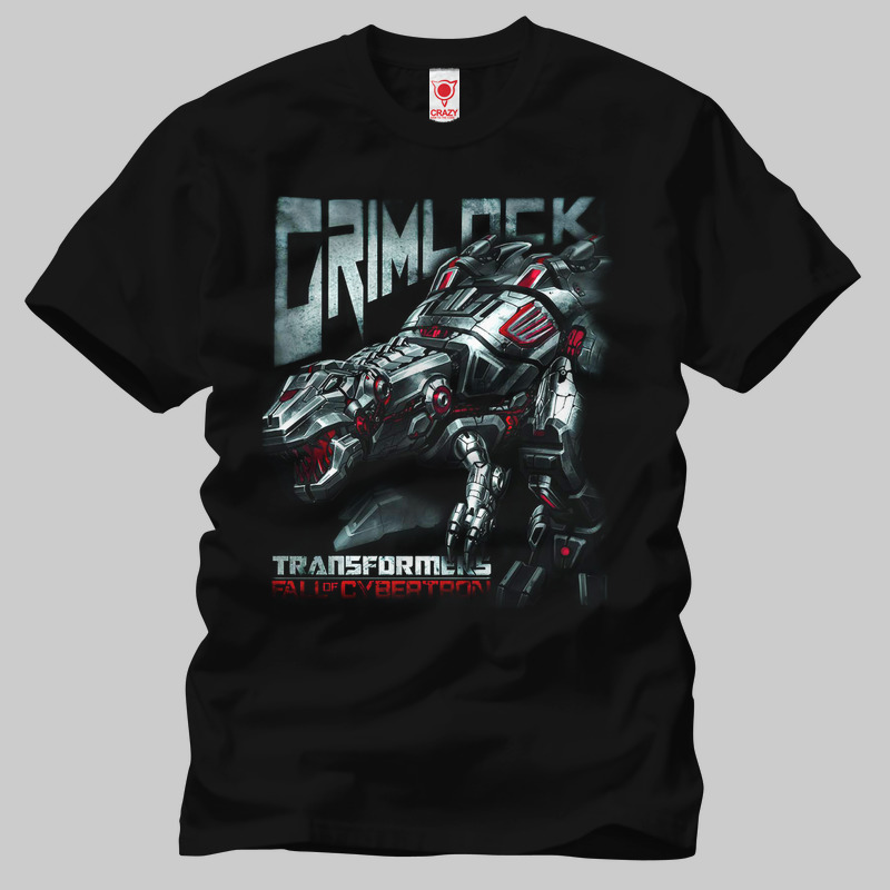 TSEC046501, Crazy, Transformers Grimlock, Baskılı Erkek Tişört