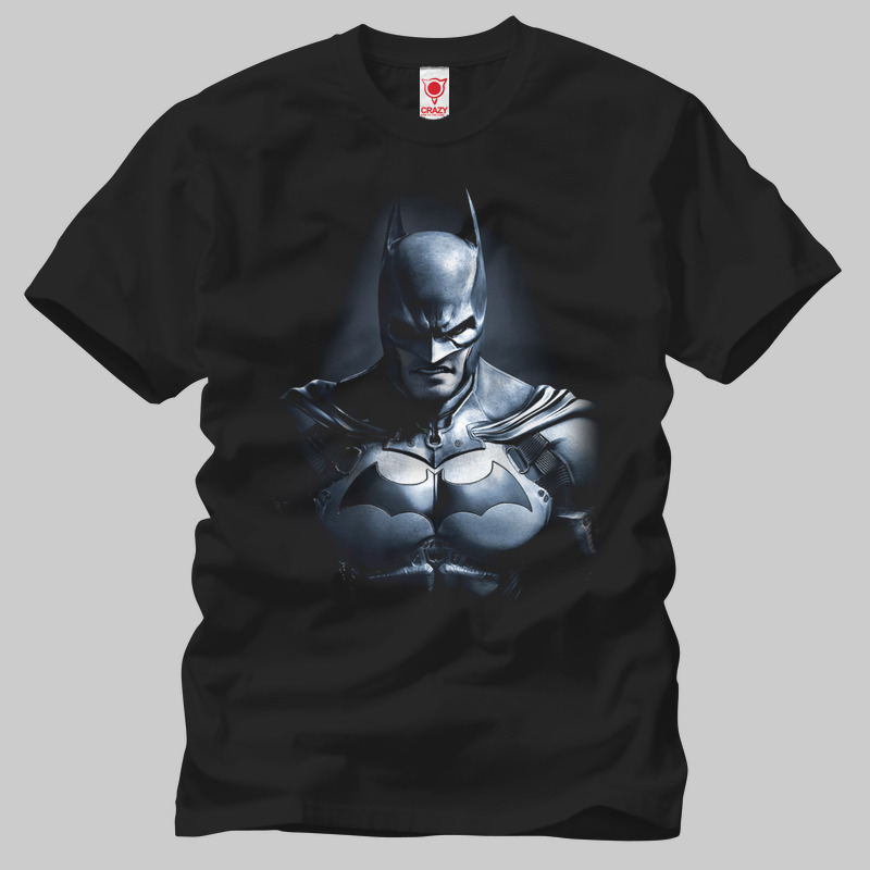 TSEC053301, Crazy, Batman Dark Knight, Baskılı Erkek Tişört