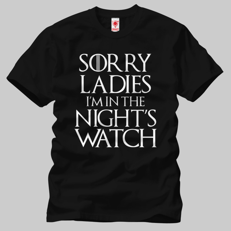 TSEC054801, Crazy, Game Of Thrones: Nights Watch, Baskılı Erkek Tişört